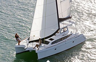 Catamaran Private Sailing Charter with Spider Crab Charters near our vacation rentals