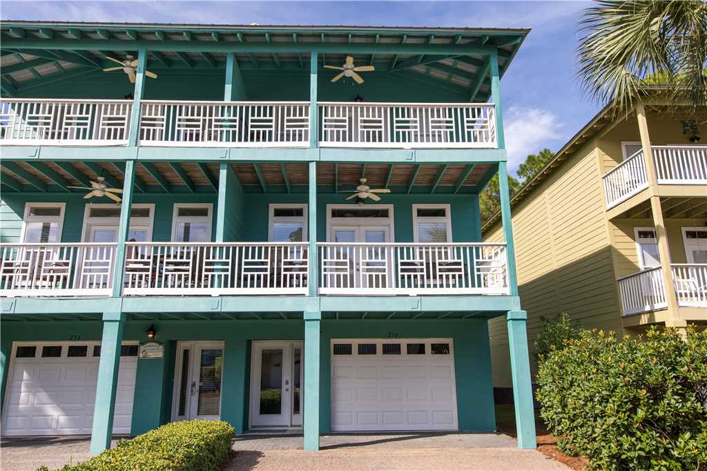 Vacation rental town homes in Dune Allen Beach with great balconies.