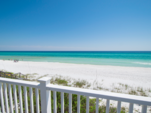 View of 30A beach