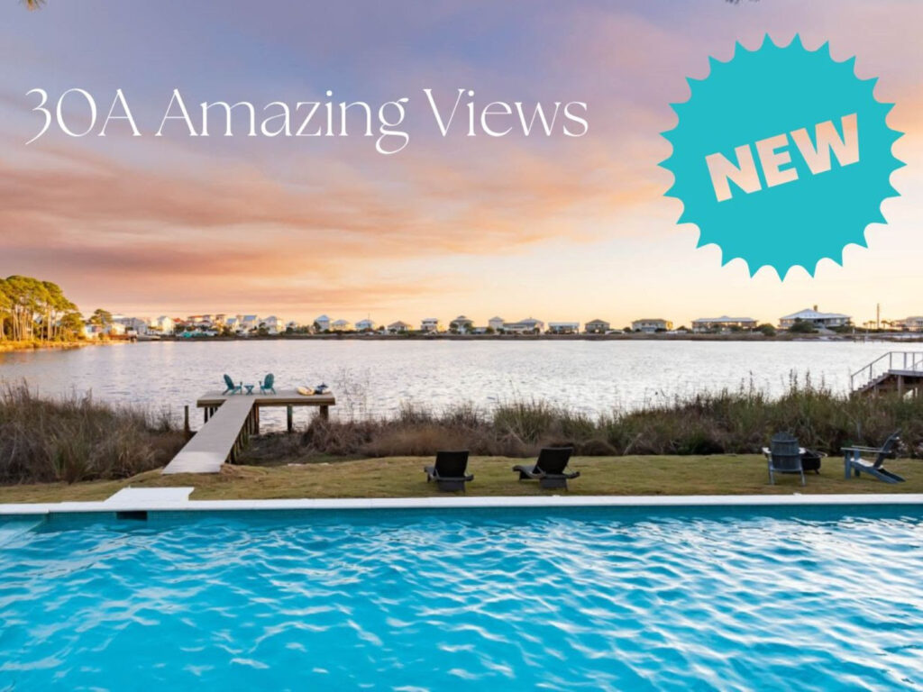 30A Amazing Views - Vacation house in Dune Allen Beach, FL, with lake view and heated pool.