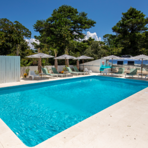 Private pool at one of our vacation rental condos.