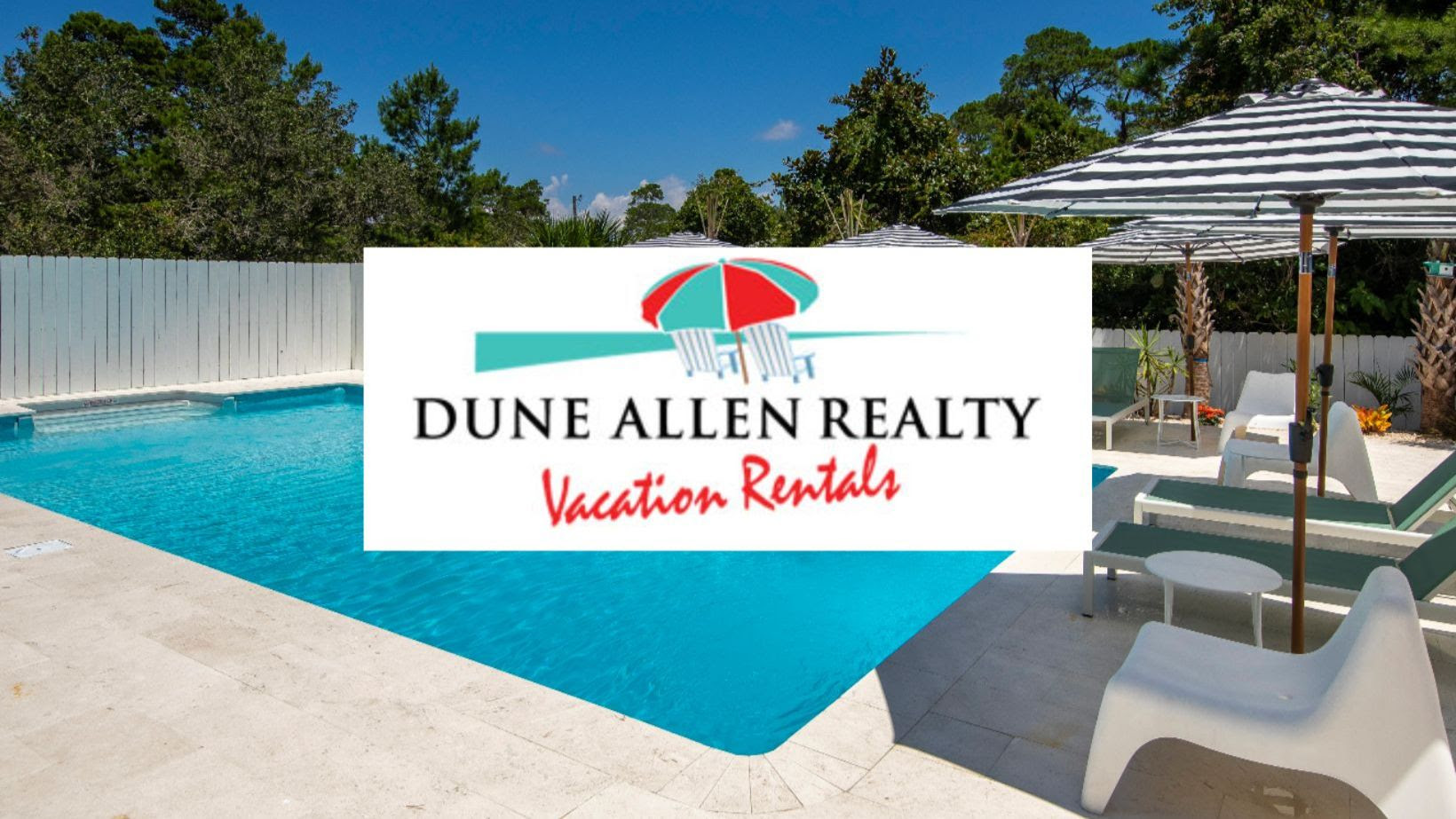 One of Dune Allen Realty's vacation rental pools