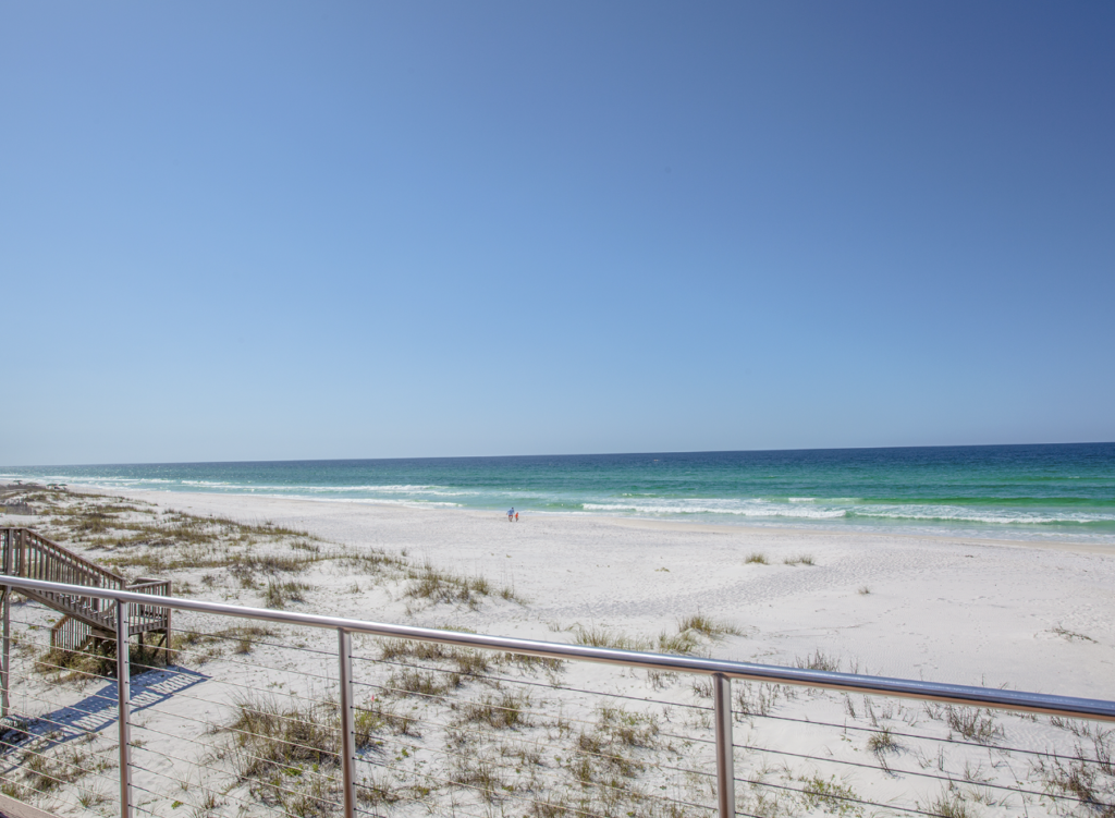 Dune Allen Beach and Gulf of Mexico near our vacation rentals.