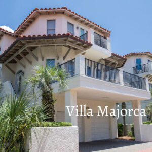 Villa Majorca - exterior view of rental home.