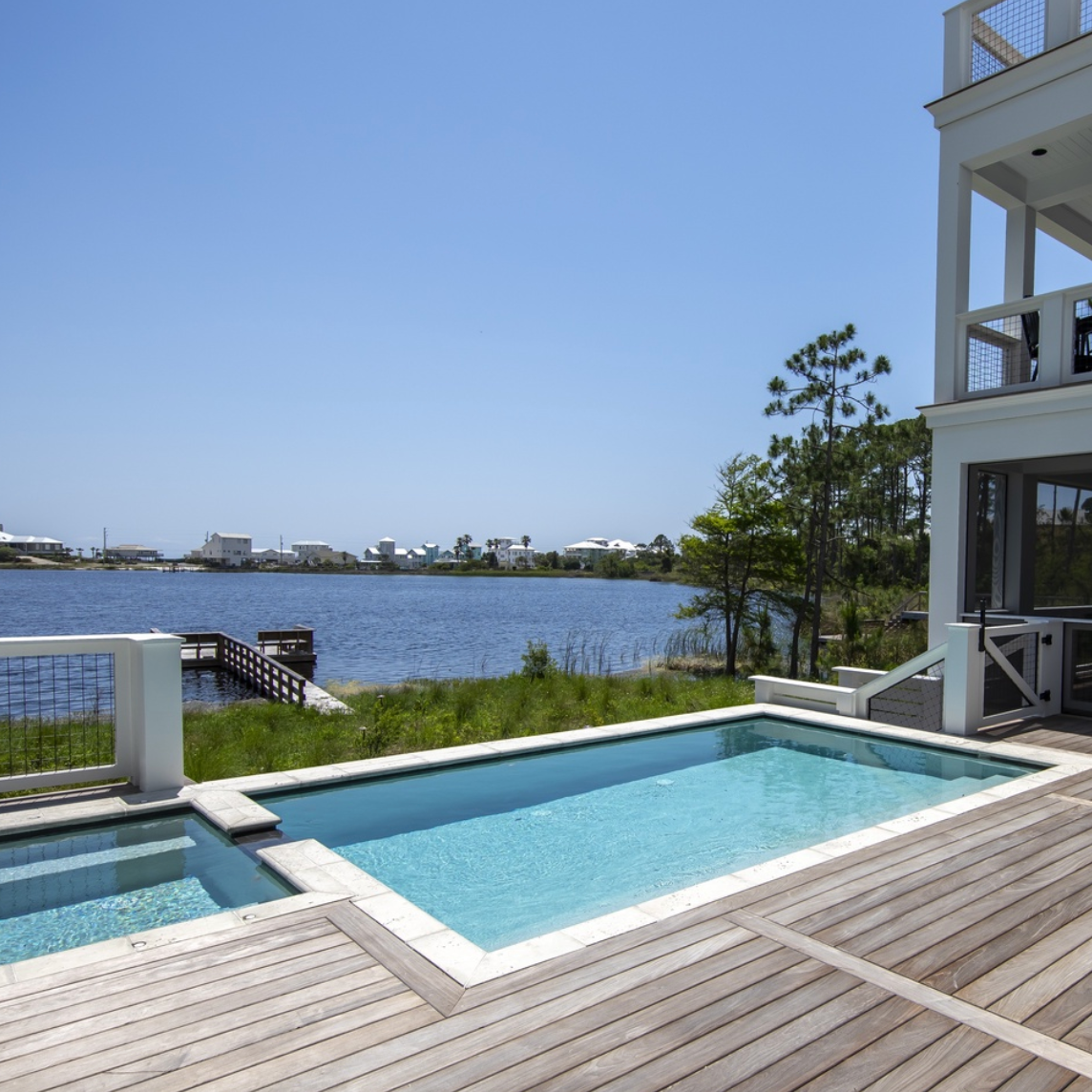 30A Pelican Watch pool and view of water