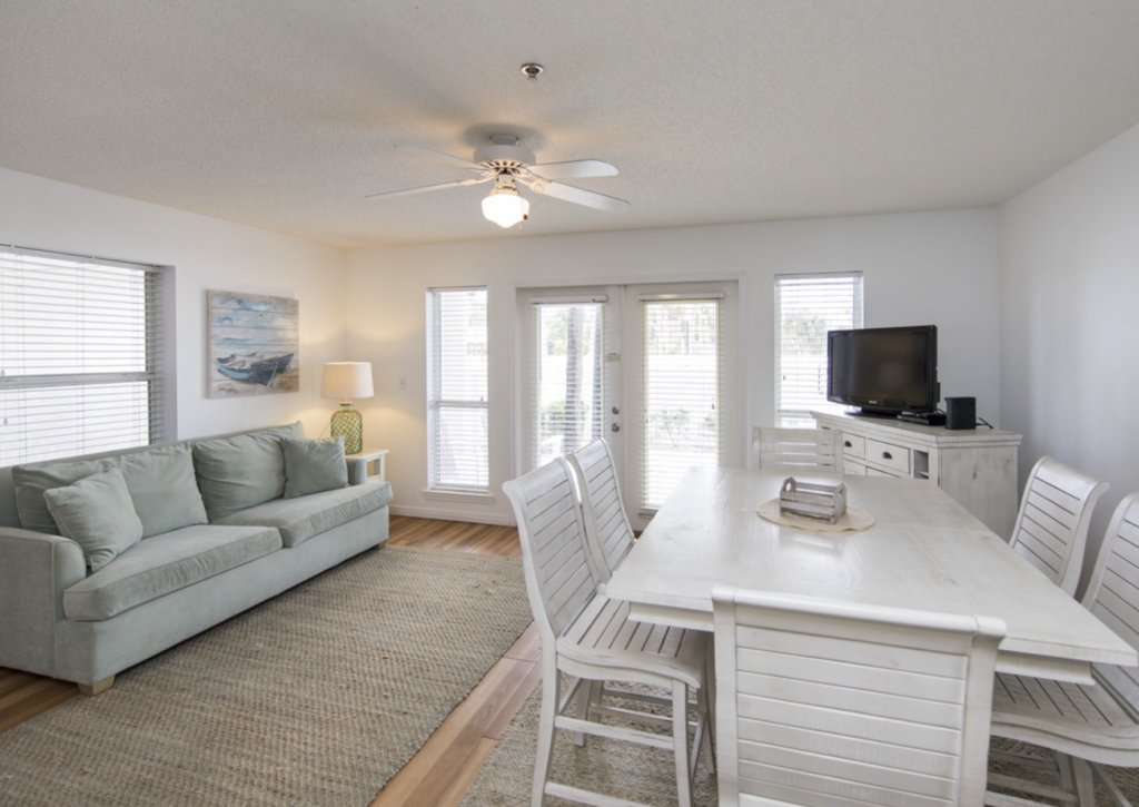 Gulf Place Caribbean 109 living area - Gulf Place vacation rentals