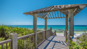 Gate to beach