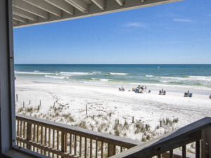 View of the beach near the Dune 1 Townhomes